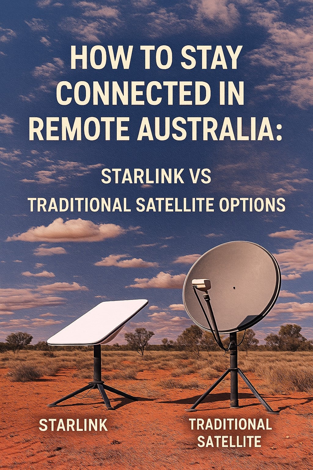 How to Stay Connected in Remote Australia: Starlink vs Traditional Satellite Options