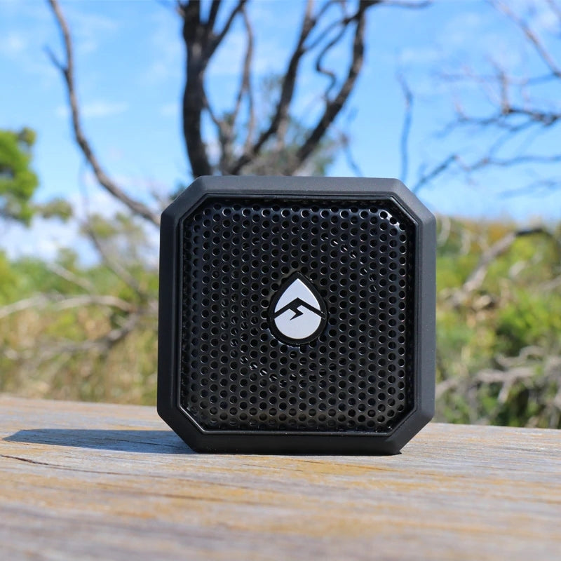 EcoPebble Lite 3-Watt Mini Waterproof Party Speaker - Black