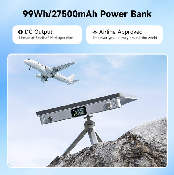 Starlink Mini Power Bank and Mount - PeakDo