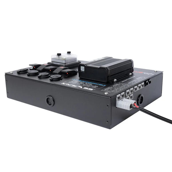 KickAss 12V Control Hub / Panel With 20A DCDC Charger