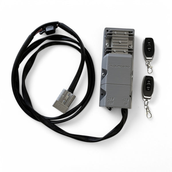 Remote Control Operated Starlink Mini 12 Volt to 24 Volt Power Supply with Anderson Plug