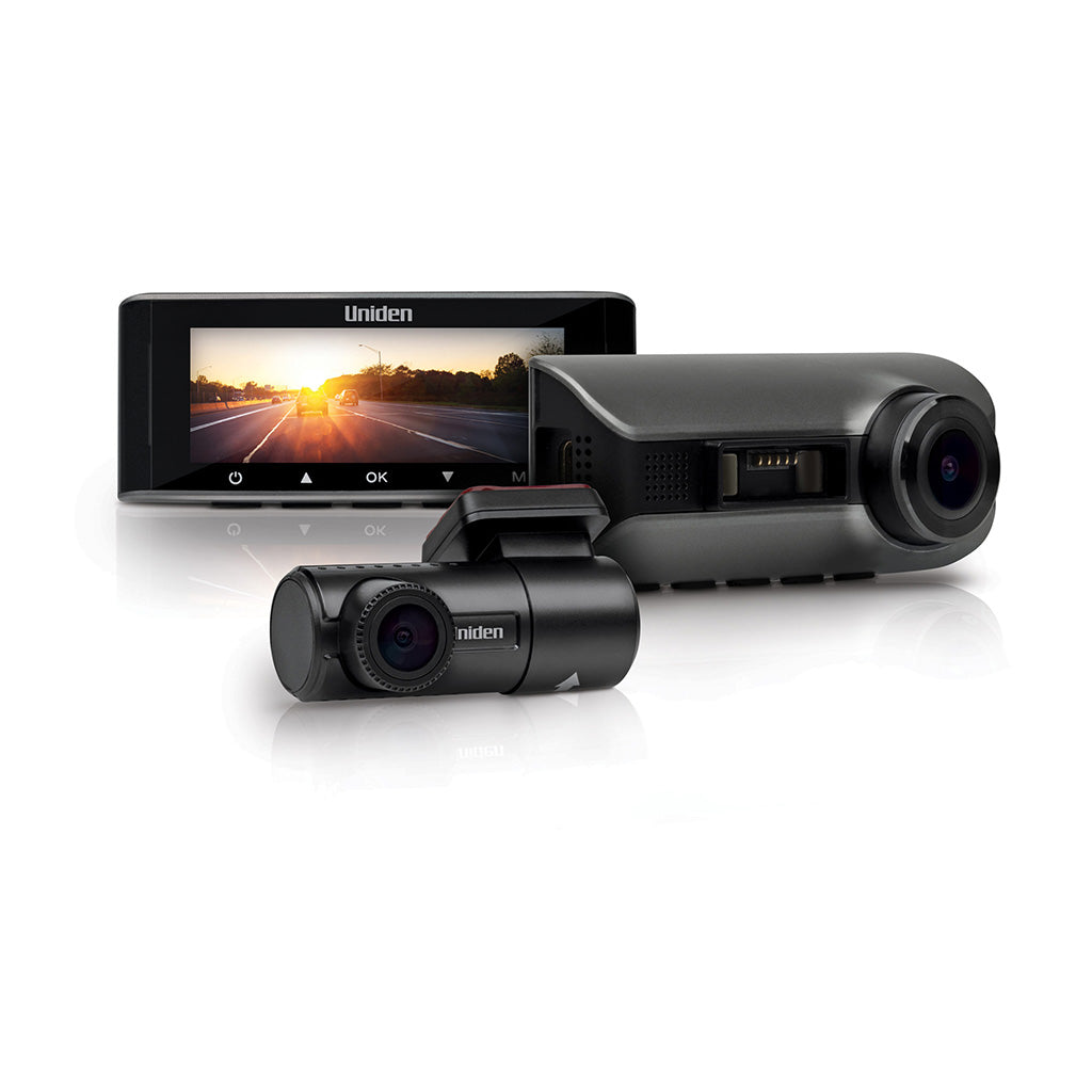 UNIDEN iGO CAM 75R 2K +1080p DUAL DASH CAM