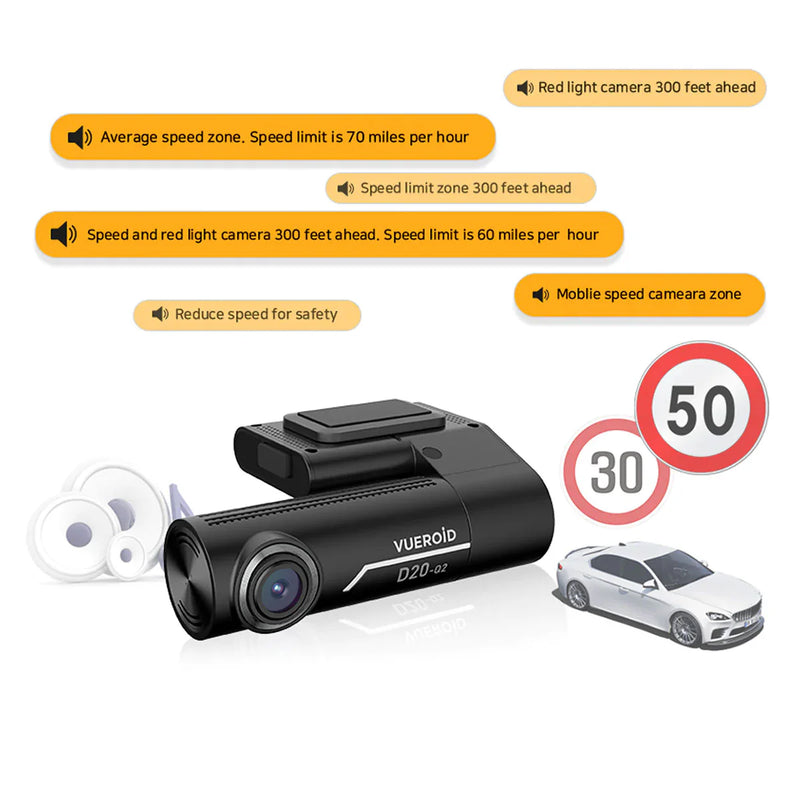 Vueroid D20-Q2 The Edge 2K (Front and Rear Cameras)