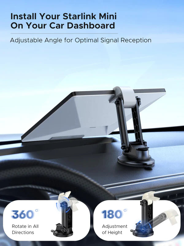 Dashboard - Windscreen Starlink Mini Mount
