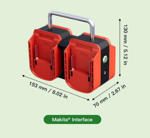 PeakDo Power Dock for Starlink Mini Compatible with Makita