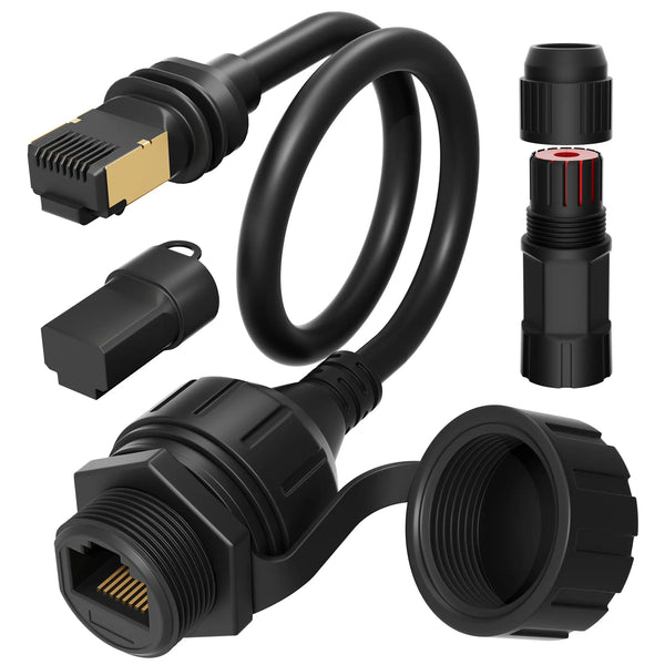 Starlink Gen 3/Mini SPX Plug to RJ45 Coupler Waterproof Ethernet Adapter Kit