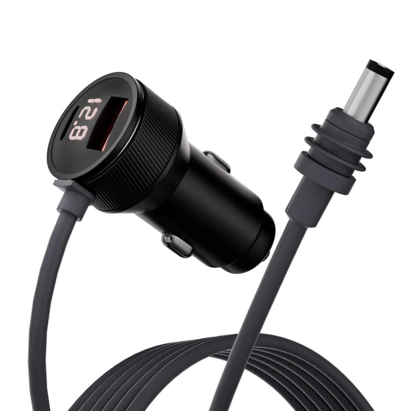 Starlink Mini Dual USB Car Charger with DC Cable & Voltmeter