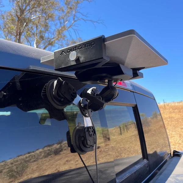 Starlink Mini Adjustable Arm Rear Window Suction Mount |Dual Cab Ute and Wagon