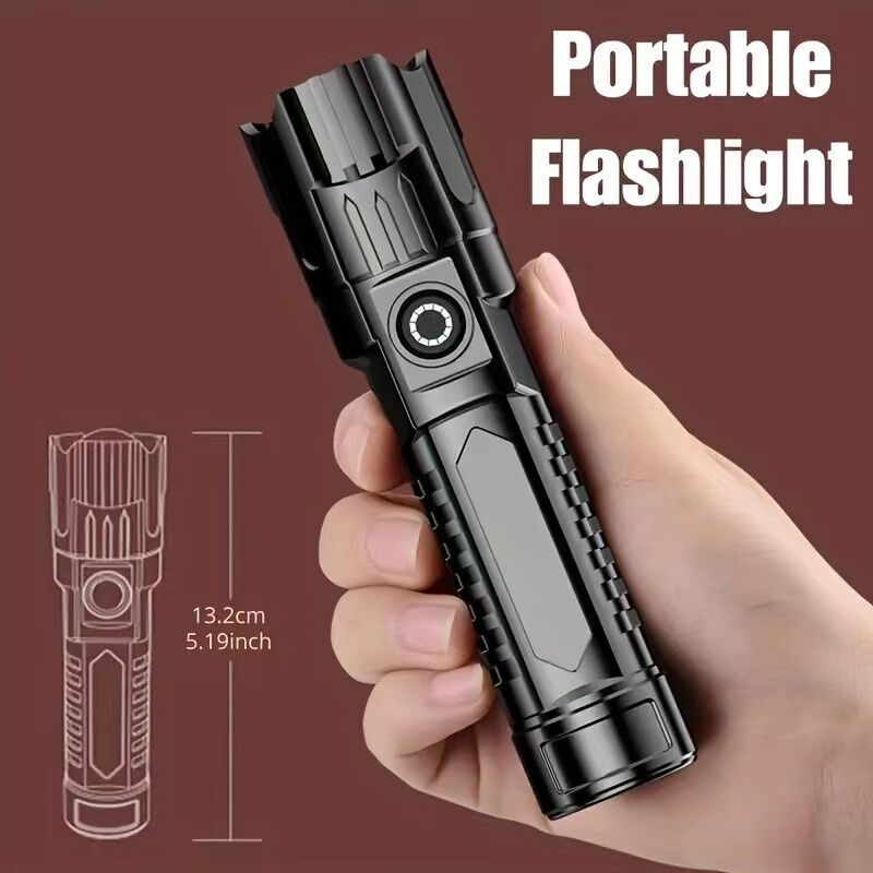 1 USB rechargeable flashlight, ultra-bright LED handheld outdoor emerg – Offroad Tech