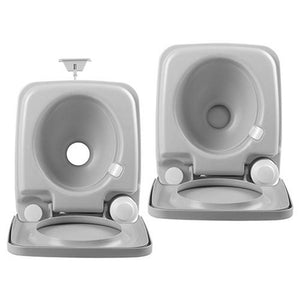 20L Outdoor Portable Camping Toilet 50 Flush