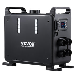 8KW Diesel Heater, 12V/24V All in One Diesel Air Heater, Bluetooth APP Control, Remote Control and Display Screen, CO Alarm, Fast Heating Vertical Portable Diesel Heater for Vehicles, Garage