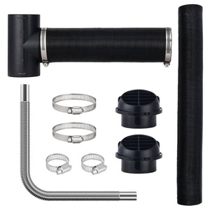 Diesel Heater Pipe Ducting Set, 3