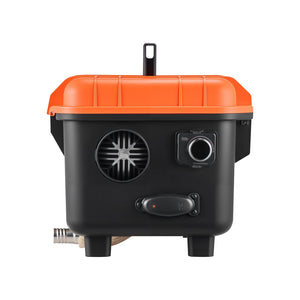 Diesel Heater, 8KW, DC 12V/24V, All in One Portable Diesel Air Heater with Remote Control and LCD Screen, Fast Heating Low Noise, 4 L Fuel Tank for Trucks, Vans, RVs, Campers, and Garages