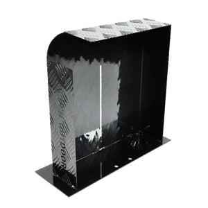 Alpen Outdoor Fuel Tank Cover Right Side Base Mount 2mm Thickness Aluminium Diesel Heater for 10L 15L Fuel Tank Black