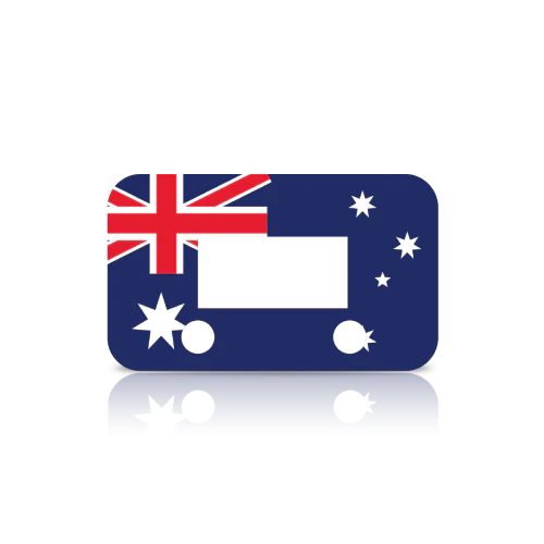 EVC Faceplate: Aussie Flag