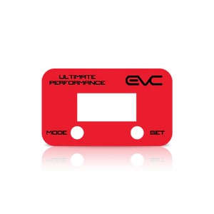 EVC Faceplate: Red