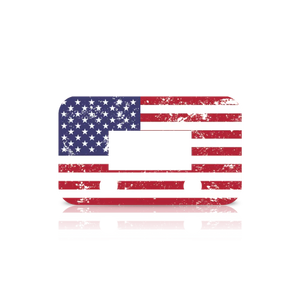 EVC Faceplate: USA Flag - Grunge