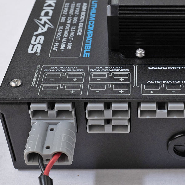 KickAss 12V Control Hub / Panel With 20A DCDC Charger