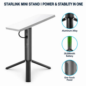 Starlink Mini Battery Mount — 39,000mAh Aluminium Alloy Power Handle