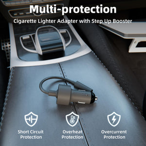 Starlink Mini Car Power Adapter – 12V/24V to 20V DC Converter